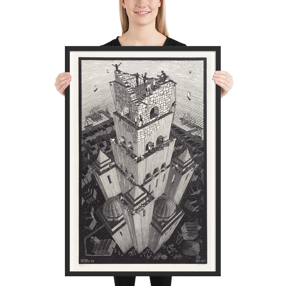 Tower of Babel by M.C Escher