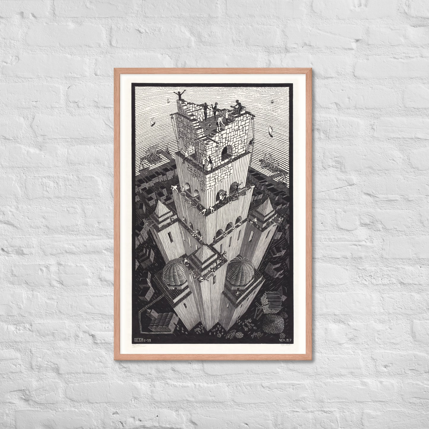 Tower of Babel by M.C Escher