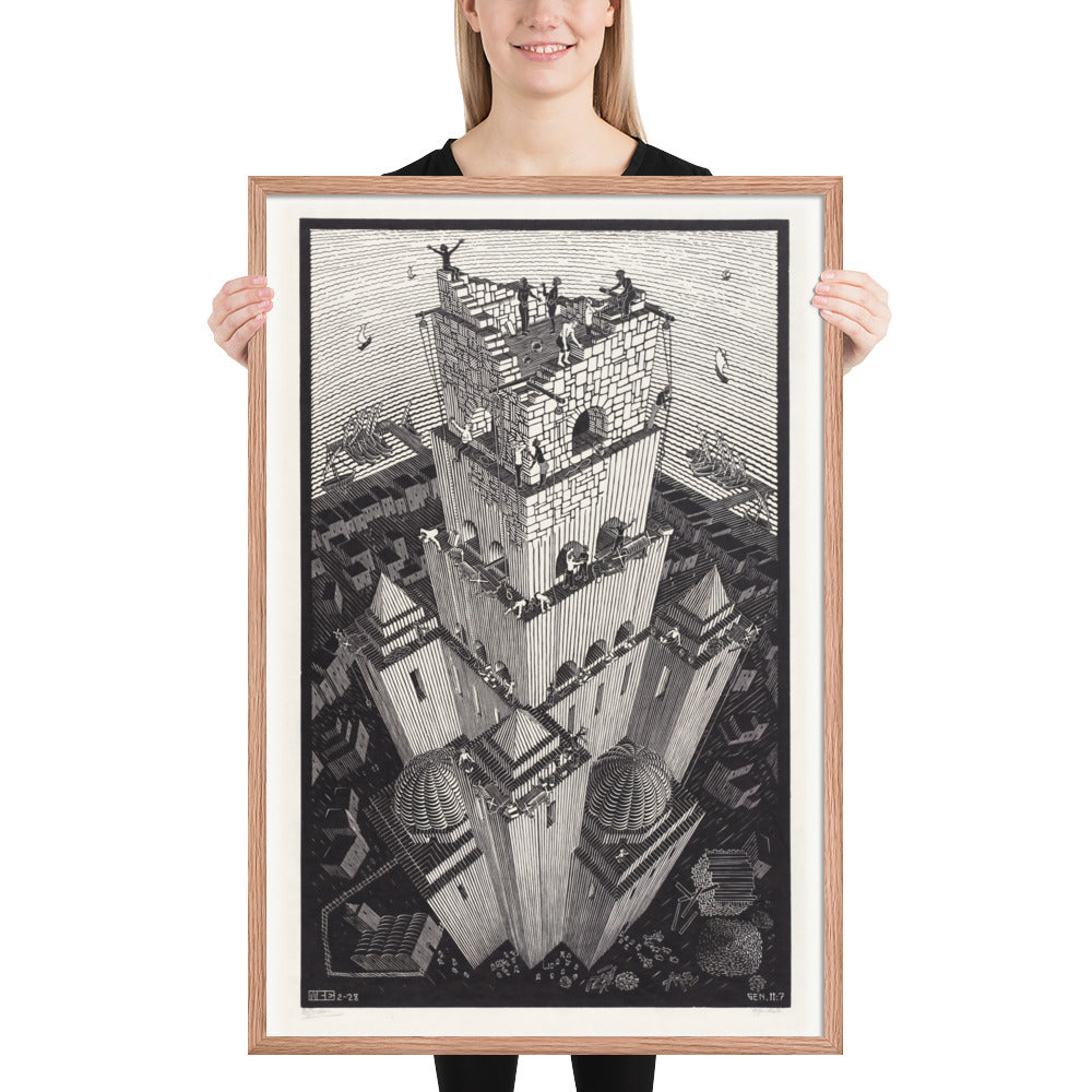 Tower of Babel by M.C Escher