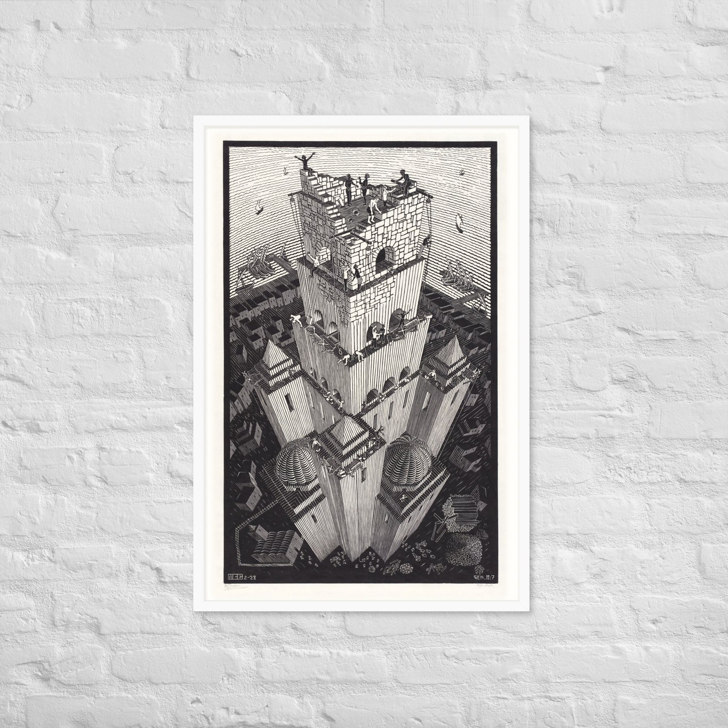 Tower of Babel by M.C Escher