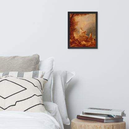 Vainamoinen playing the kantele by Robert Wilhem Ekman