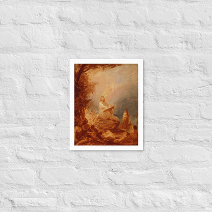 Vainamoinen playing the kantele by Robert Wilhem Ekman