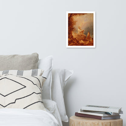 Vainamoinen playing the kantele by Robert Wilhem Ekman