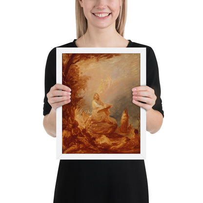 Vainamoinen playing the kantele by Robert Wilhem Ekman