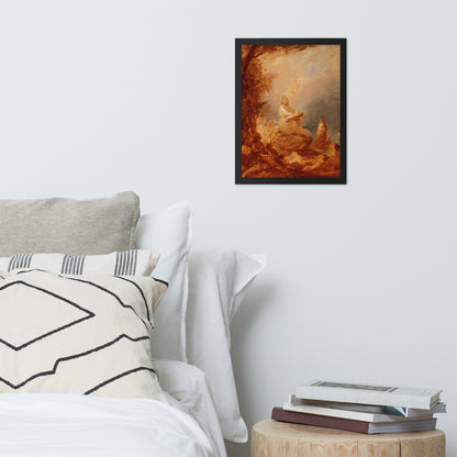 Vainamoinen playing the kantele by Robert Wilhem Ekman