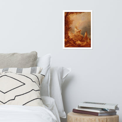 Vainamoinen playing the kantele by Robert Wilhem Ekman