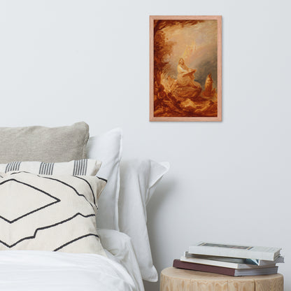 Vainamoinen playing the kantele by Robert Wilhem Ekman