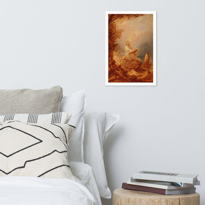 Vainamoinen playing the kantele by Robert Wilhem Ekman