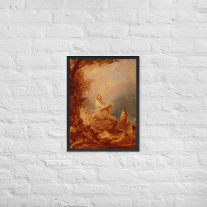 Vainamoinen playing the kantele by Robert Wilhem Ekman