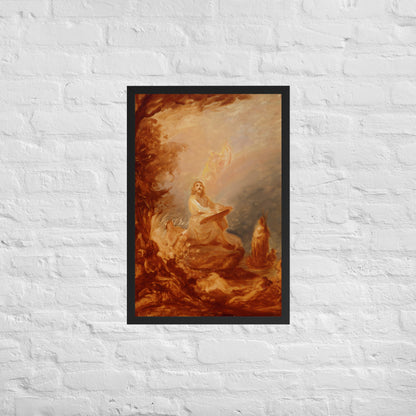 Vainamoinen playing the kantele by Robert Wilhem Ekman