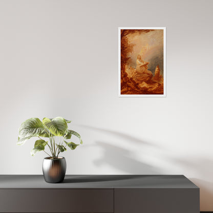 Vainamoinen playing the kantele by Robert Wilhem Ekman