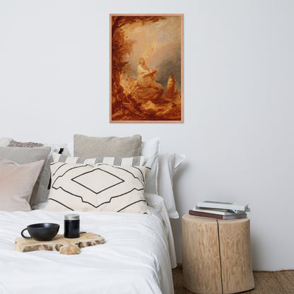 Vainamoinen playing the kantele by Robert Wilhem Ekman