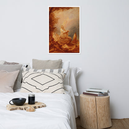 Vainamoinen playing the kantele by Robert Wilhem Ekman