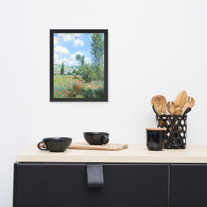 View of Vétheuil by Claude Monet