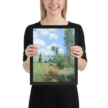 View of Vétheuil by Claude Monet