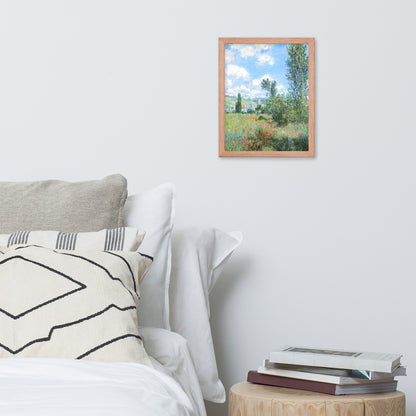 View of Vétheuil by Claude Monet