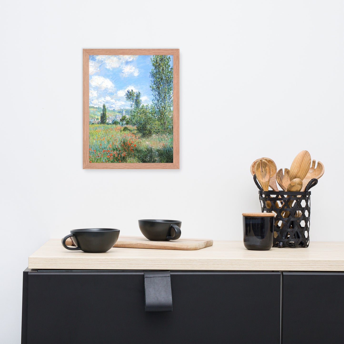 View of Vétheuil by Claude Monet