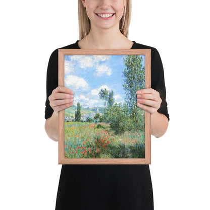 View of Vétheuil by Claude Monet