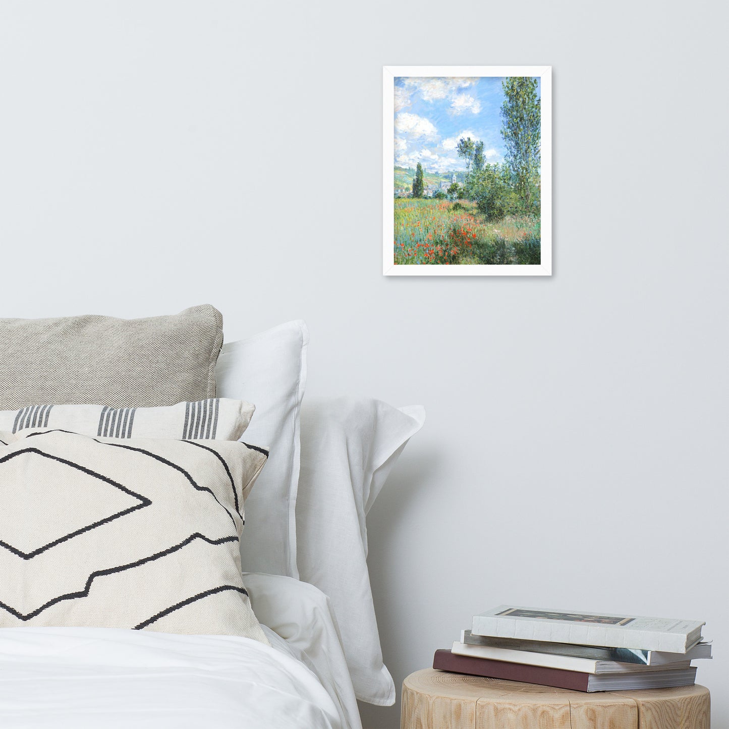 View of Vétheuil by Claude Monet