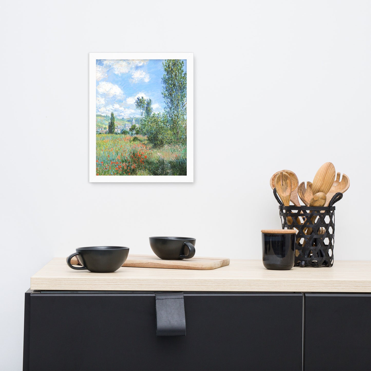 View of Vétheuil by Claude Monet