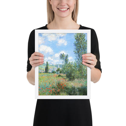 View of Vétheuil by Claude Monet