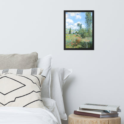 View of Vétheuil by Claude Monet