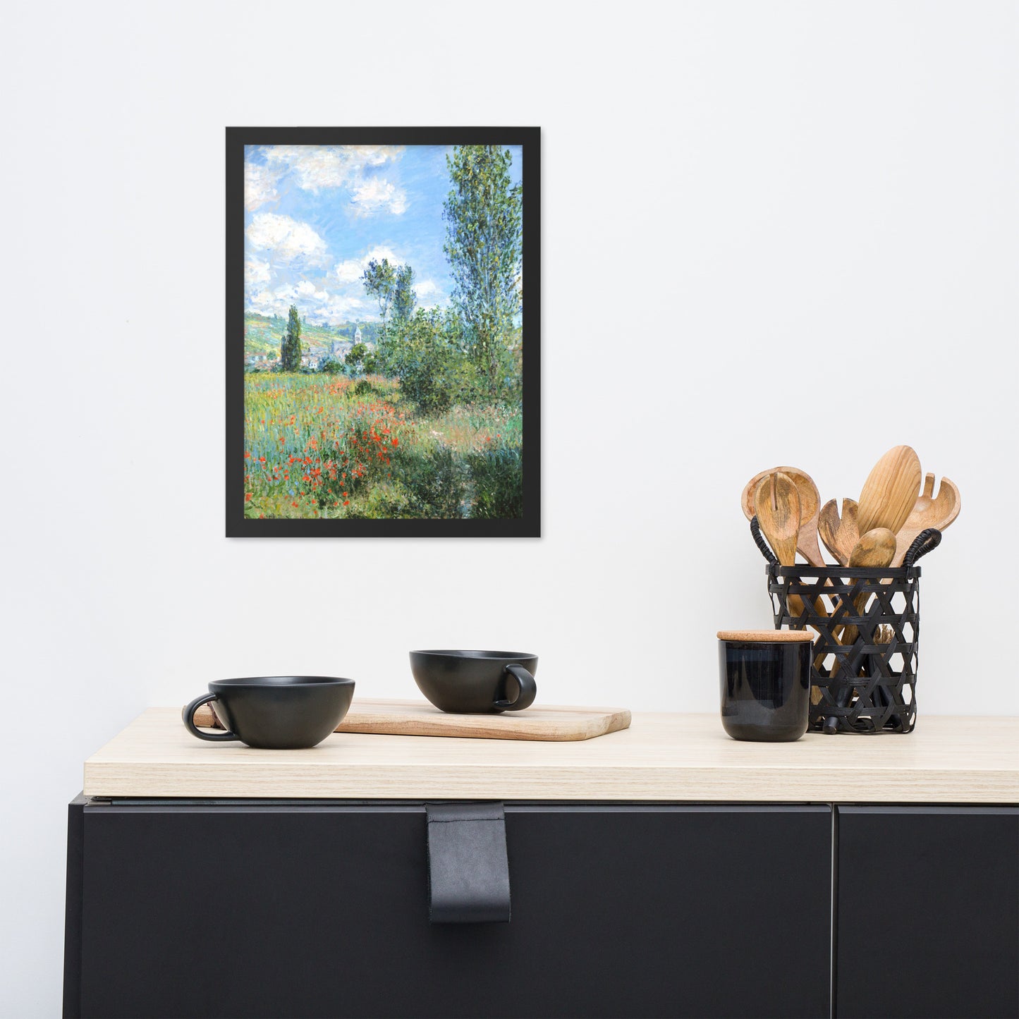 View of Vétheuil by Claude Monet