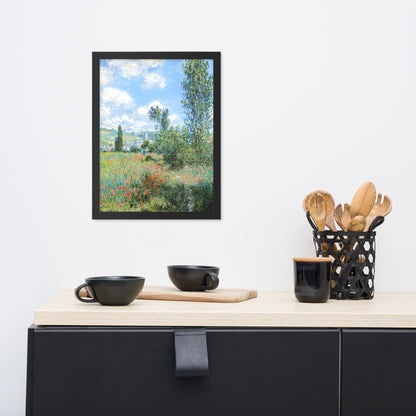 View of Vétheuil by Claude Monet