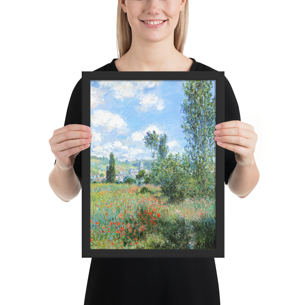 View of Vétheuil by Claude Monet