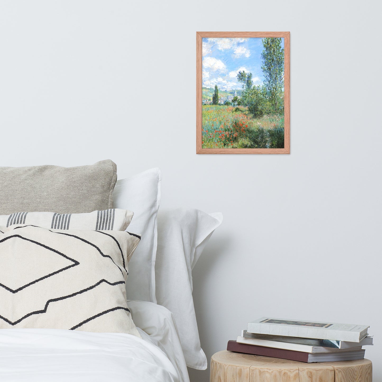 View of Vétheuil by Claude Monet