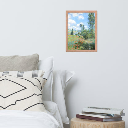 View of Vétheuil by Claude Monet