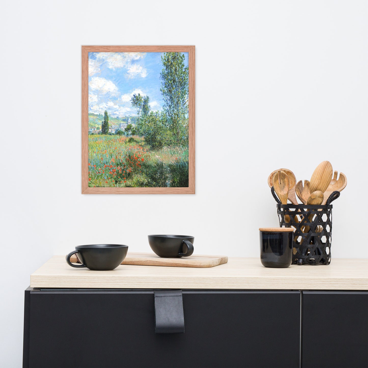 View of Vétheuil by Claude Monet