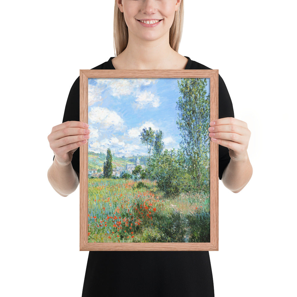 View of Vétheuil by Claude Monet