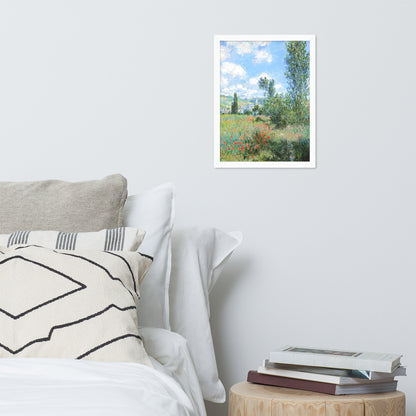 View of Vétheuil by Claude Monet