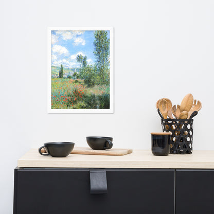 View of Vétheuil by Claude Monet