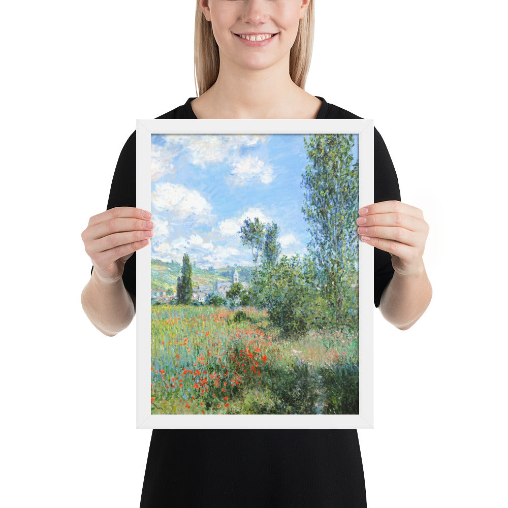 View of Vétheuil by Claude Monet