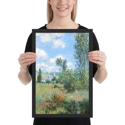 View of Vétheuil by Claude Monet