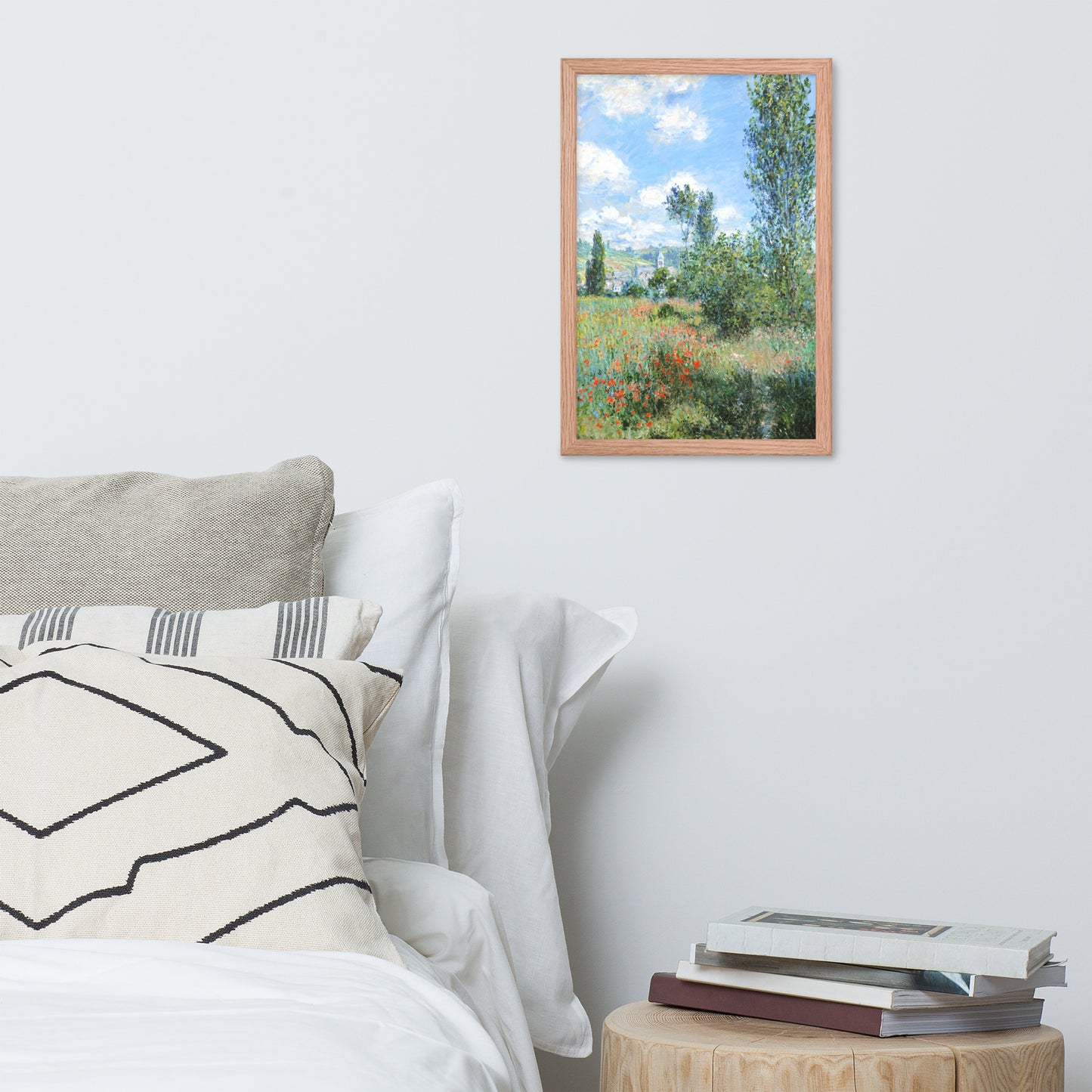 View of Vétheuil by Claude Monet