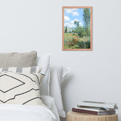 View of Vétheuil by Claude Monet