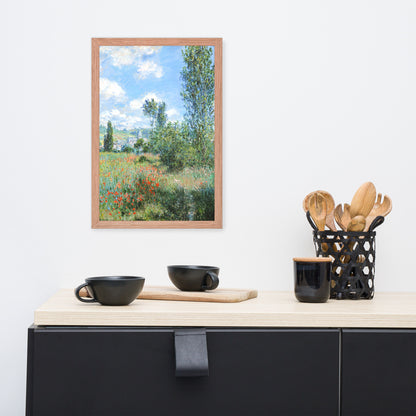 View of Vétheuil by Claude Monet