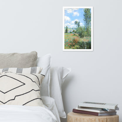 View of Vétheuil by Claude Monet