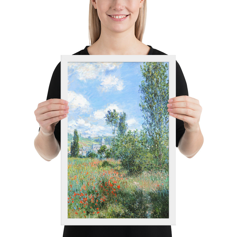 View of Vétheuil by Claude Monet