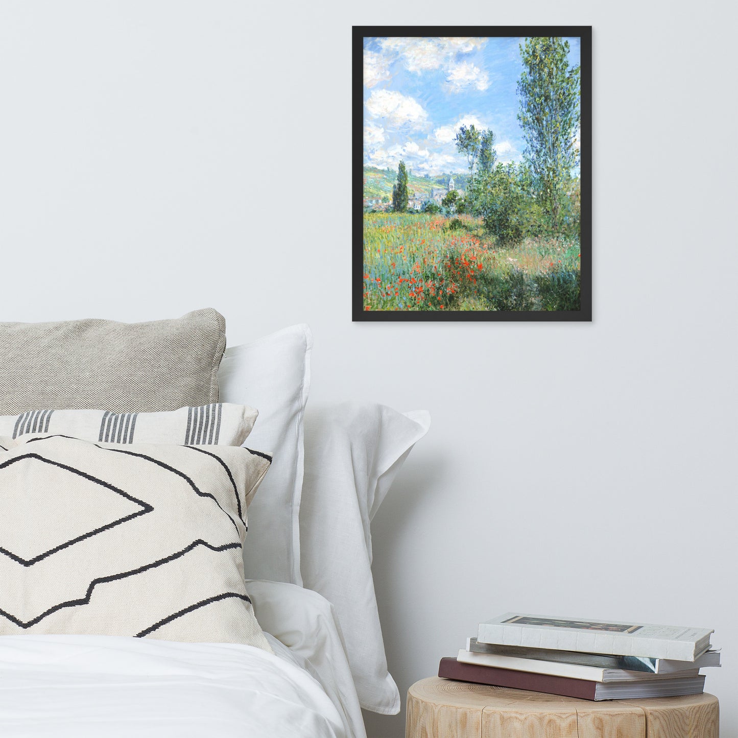 View of Vétheuil by Claude Monet