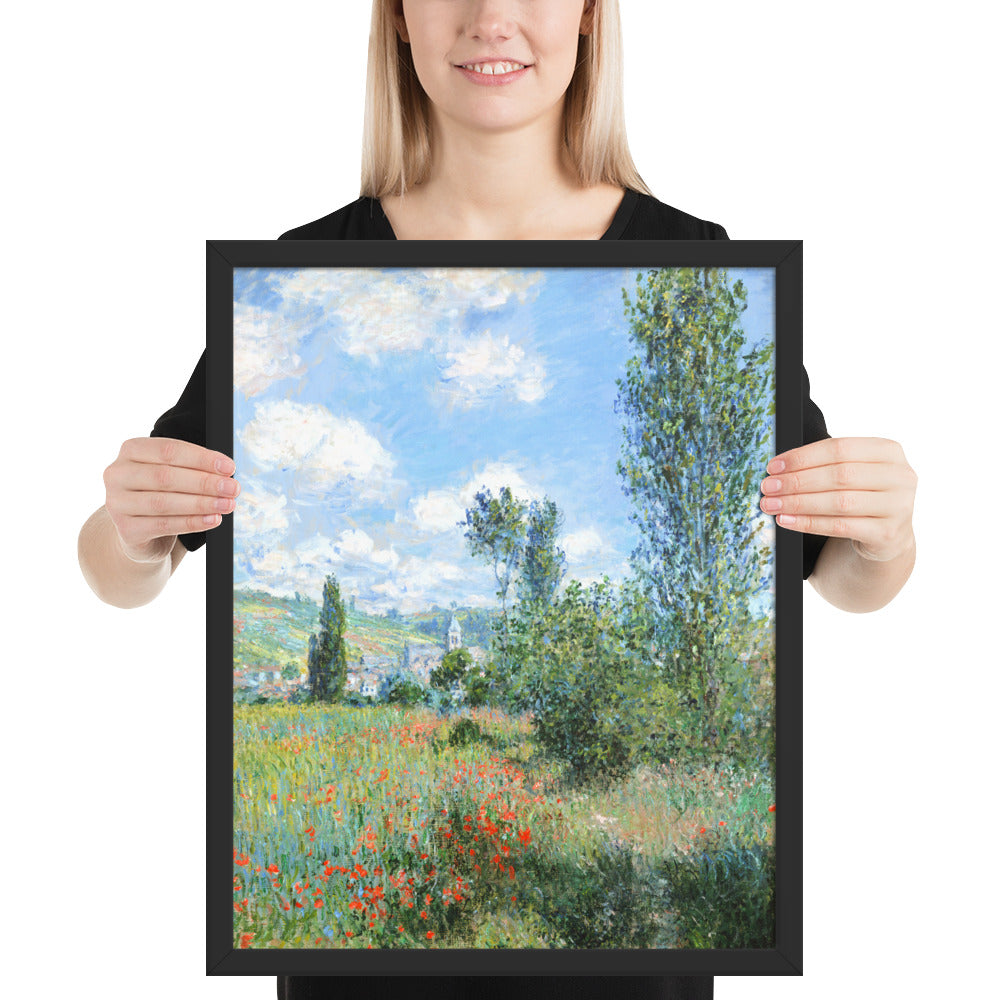 View of Vétheuil by Claude Monet