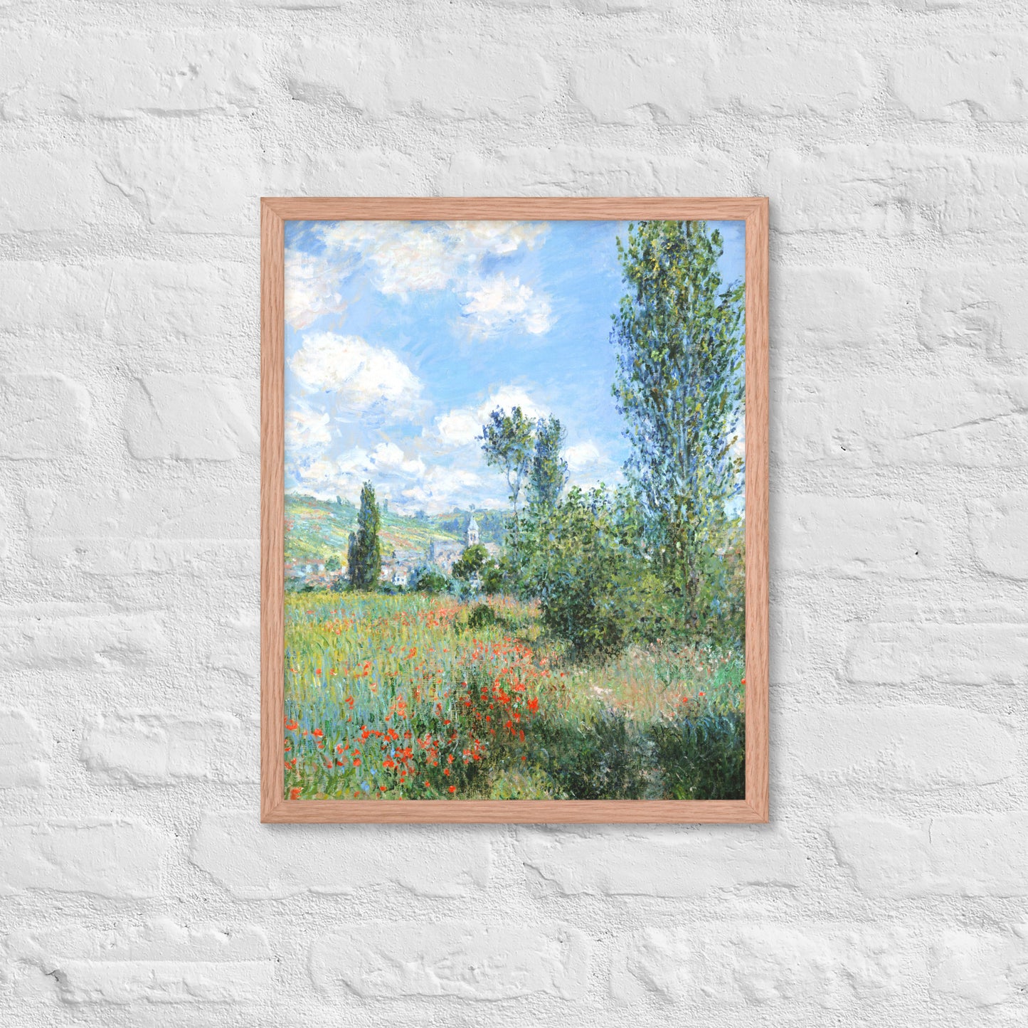 View of Vétheuil by Claude Monet