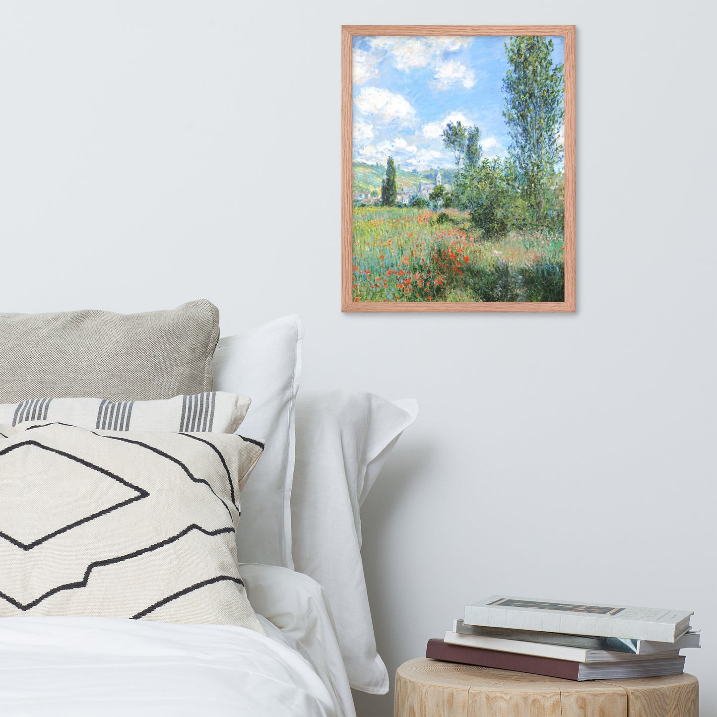 View of Vétheuil by Claude Monet