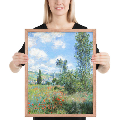 View of Vétheuil by Claude Monet