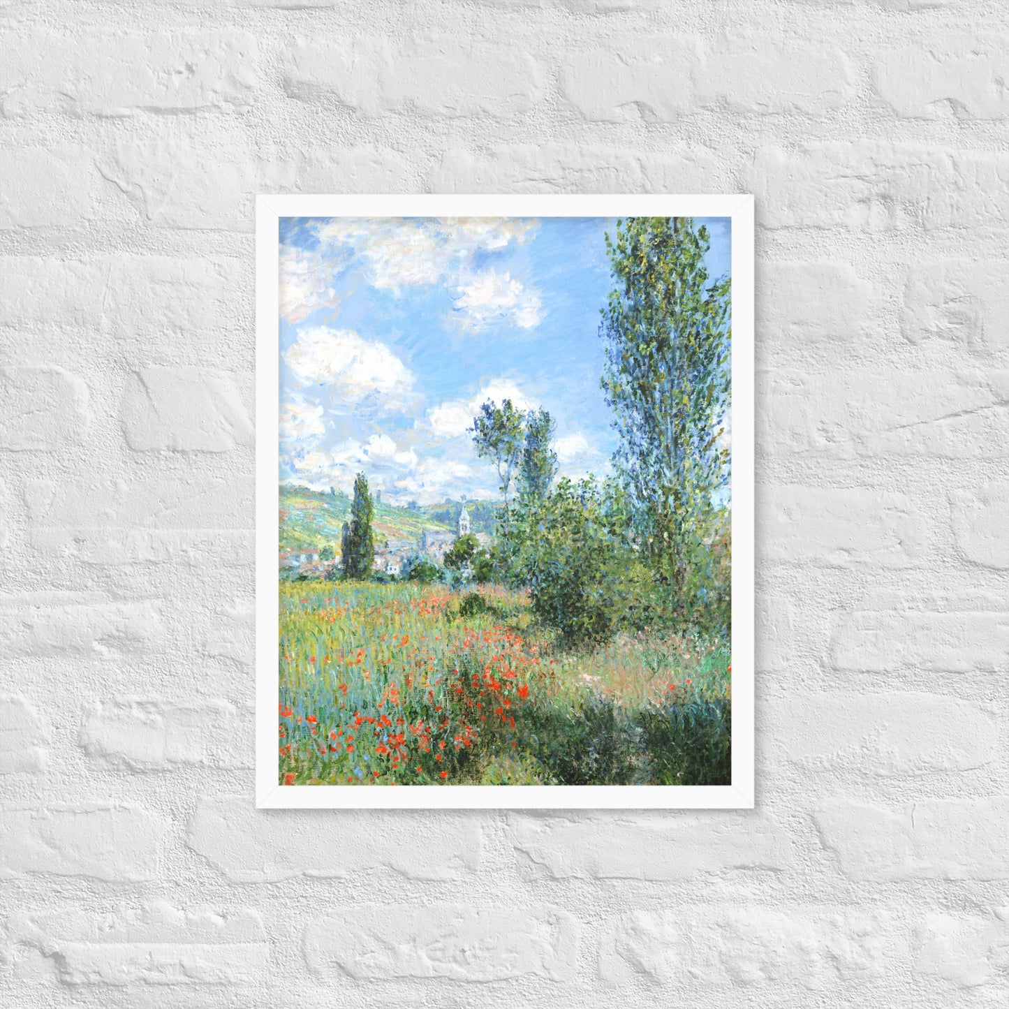 View of Vétheuil by Claude Monet