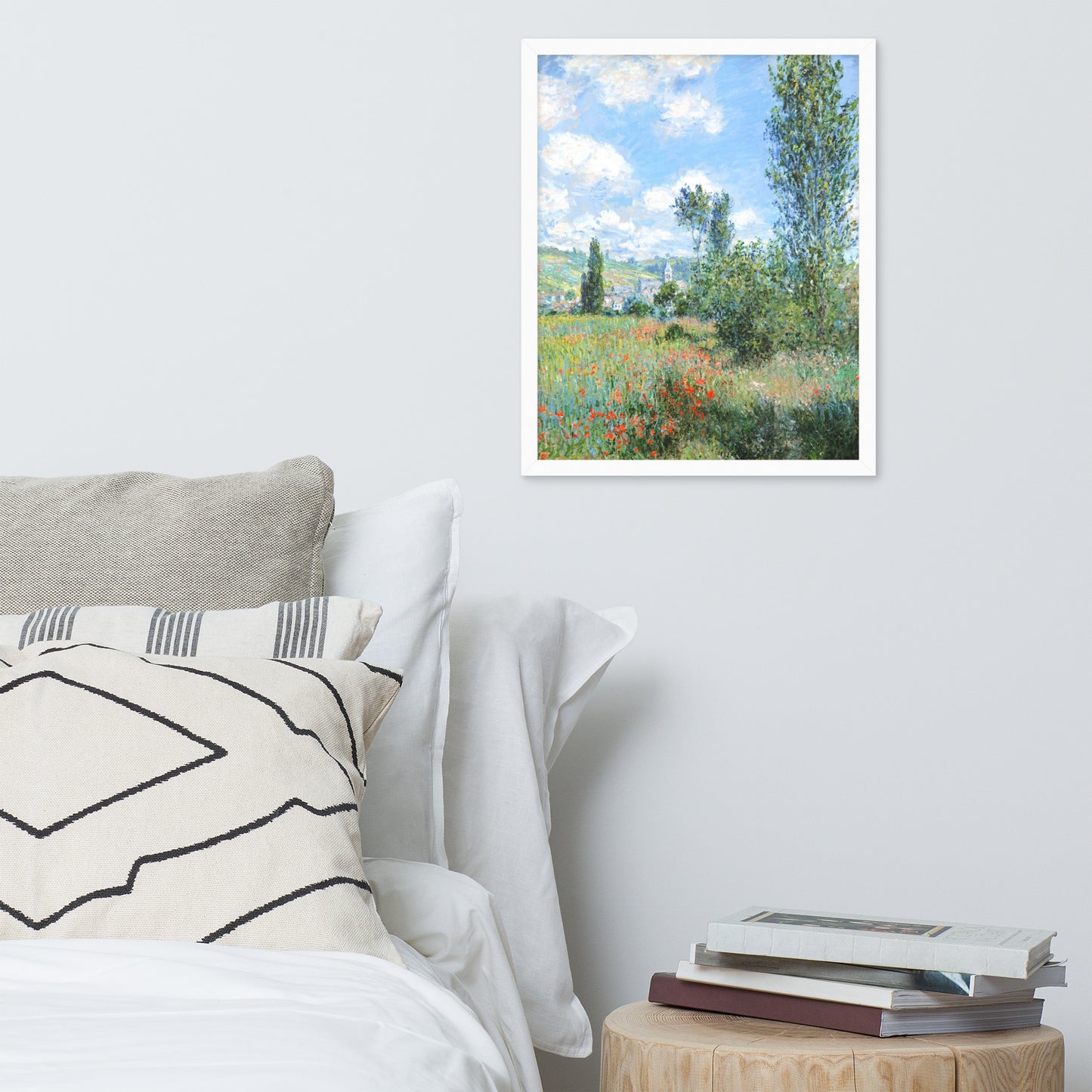 View of Vétheuil by Claude Monet