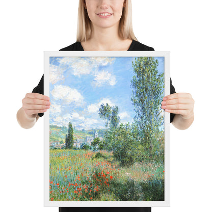 View of Vétheuil by Claude Monet